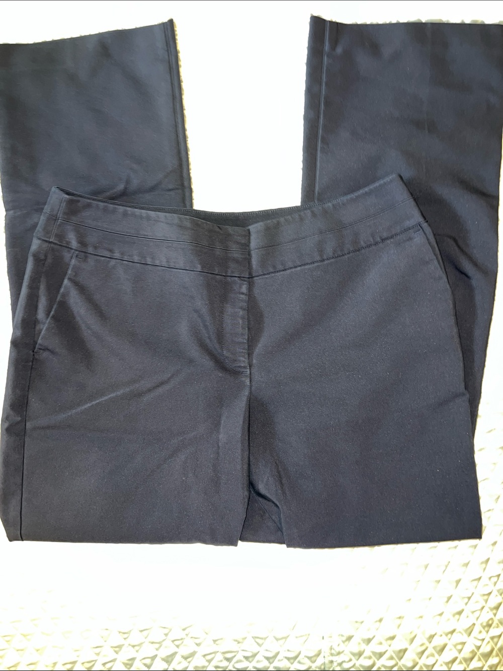 Ann Taylor Women’s Navy Blue Curvy Fit Dress Pants